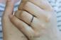 Preview: Edelstein-Ring mit grau facettiertem Hämatin und Silber