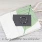 Preview: Edelstein-Ring mit grau facettiertem Hämatin und Silber