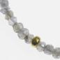 Preview: Feine Goldkette mit facettiertem Labradorit