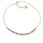 Preview: Feine Goldkette mit facettiertem Labradorit