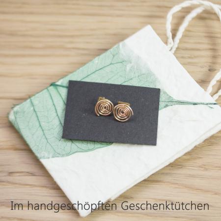 Ohrstecker vergoldet