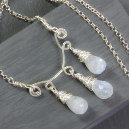 Granat Schmuck Silber