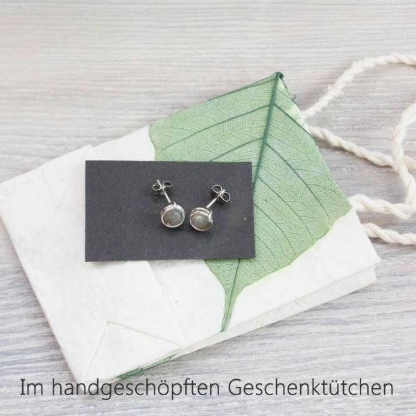 Labradorit-stecker-silber
