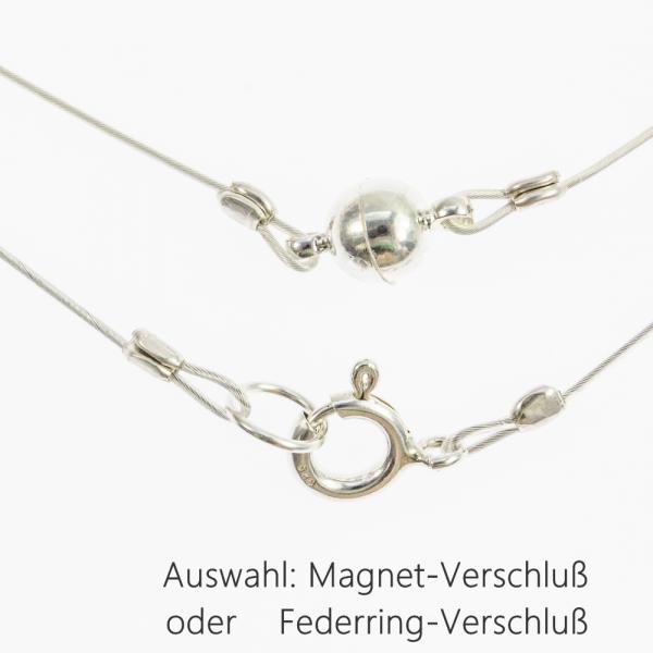 Klassisches Perlen-Collier mit weißer Muschelkern-Perle