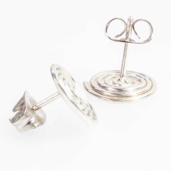 Mini-Ohrstecker Spirale