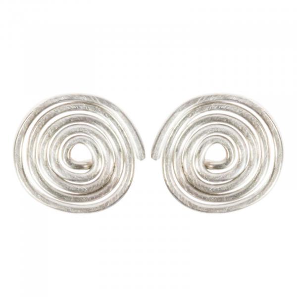 Ohrstecker Spirale